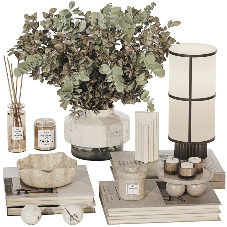 Decorative Set 037 (394457), 3d model 1