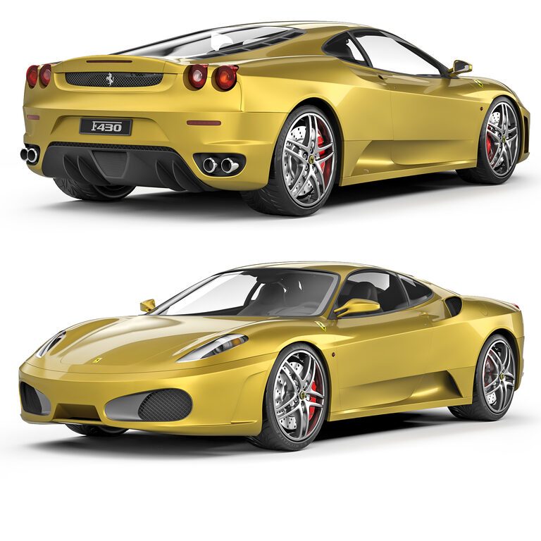 Ferrari F430 カタログ 1999-2004 Ferrari F430 2004 car (394467) 3D model - Download 3D model
