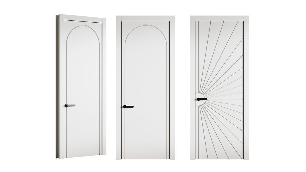 Interior doors ALBA (394701) 3D model - Download 3D model Interior ...