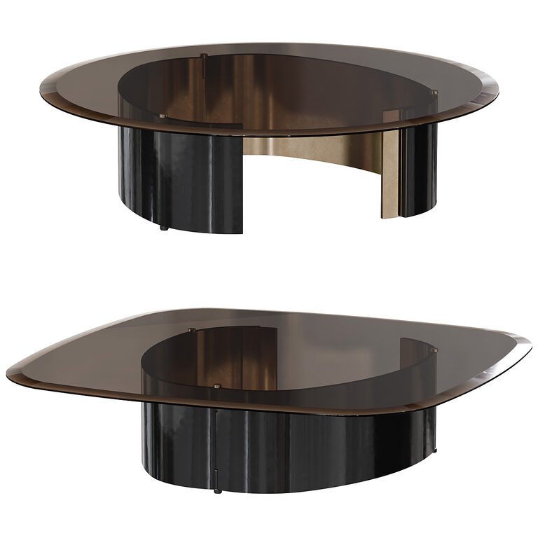 Minotti Bangle dining table (395121) 3D model - Download 3D model ...