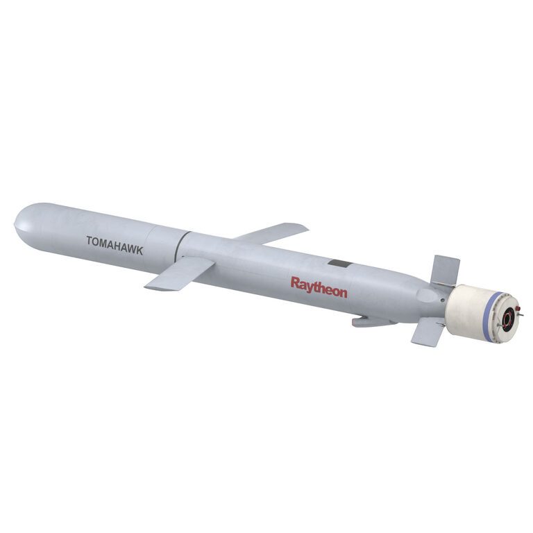 Tomahawk Land Attack Cruise Missile Rocket Block V (395459) 3D model ...