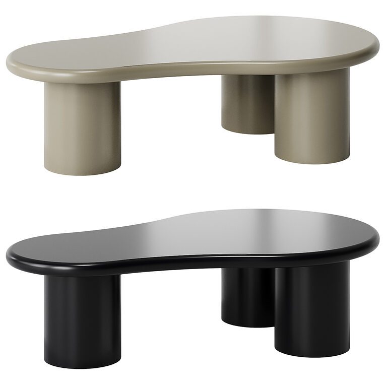 Rolins Glossy coffee table (395463), 3d model 1