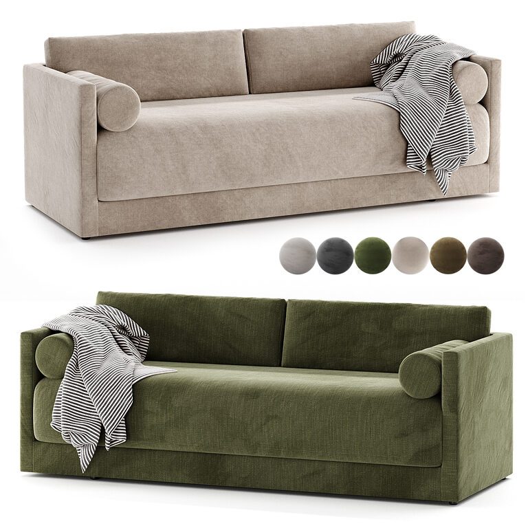 Riggins Sofa (395542), 3d model 1
