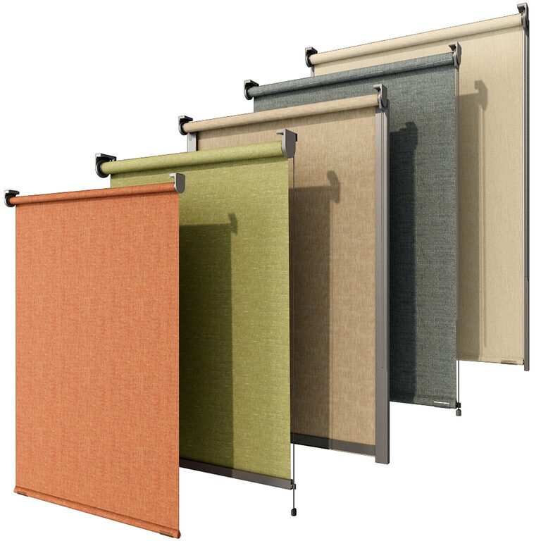 Roller blinds set (395652), 3d model 1
