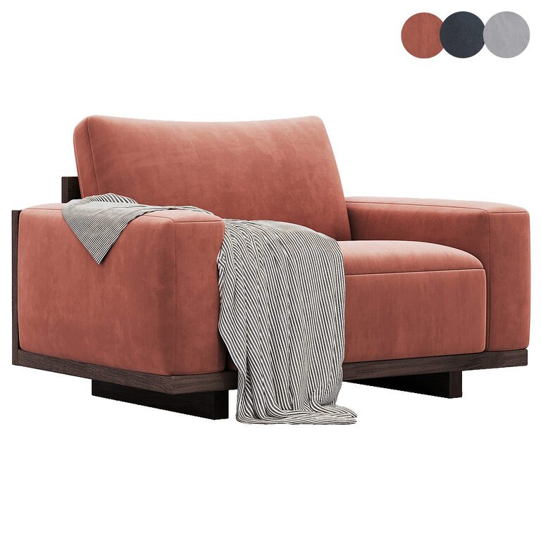 Goodall Sofa 135 By Arhauss (395735), 3d model 1