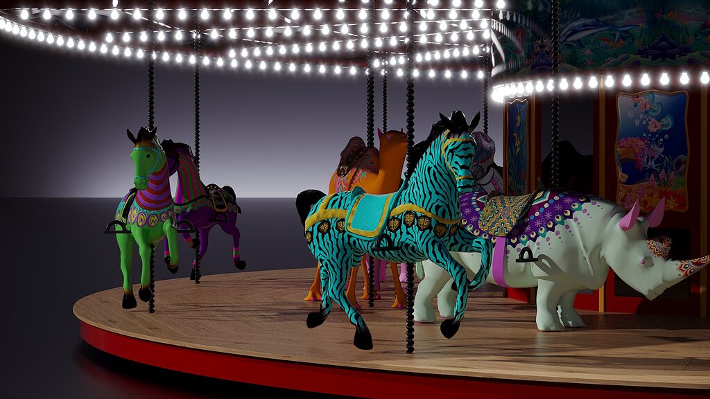 Carousel (395940) 3D model - Download 3D model Carousel (395940 ...