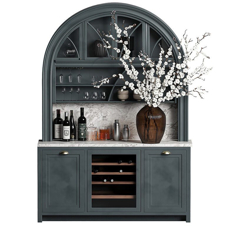 Buffet Model Kitchen buffet bar (395976) 3D model - Download 3D model Kitchen buffet ...