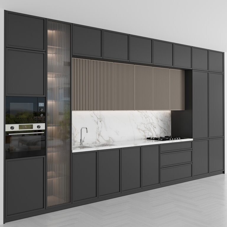 Visual Reference: Kitchen Furniture 3D Models Bring Your Design Ideas To Life