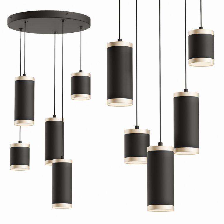 Cuff LED Multi Light Pendant (396867) 3D model - Download 3D model Cuff ...