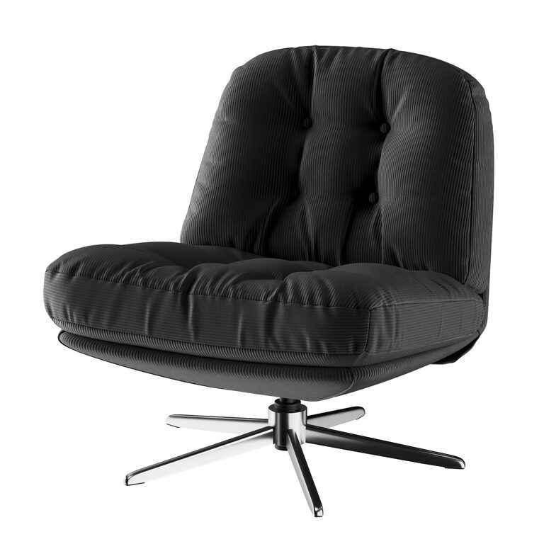 IKEA DYVLINGE Armchair swivel easy (397046) 3D model - Download 3D