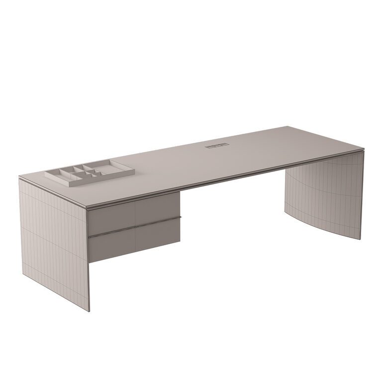 Minotti Linha Studio Desktop (397244) 3D model - Download 3D model ...