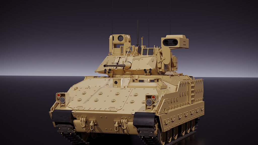 BMP Bradley M2A3 (397964) 3D model - Download 3D model BMP Bradley M2A3 ...