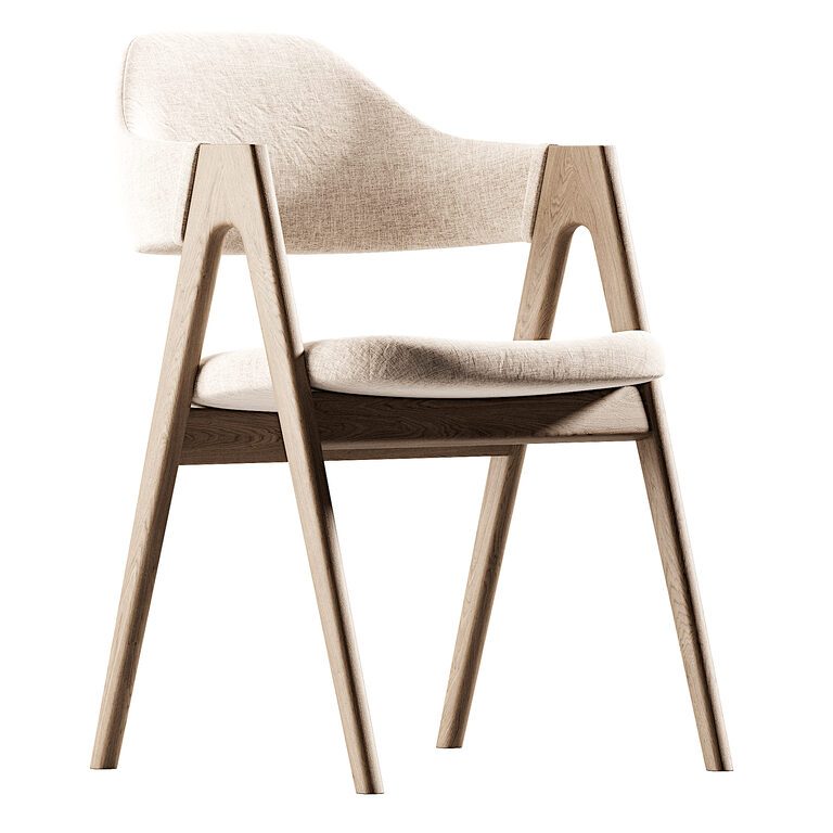 Dining Chair 2017 (398017), 3d model 1