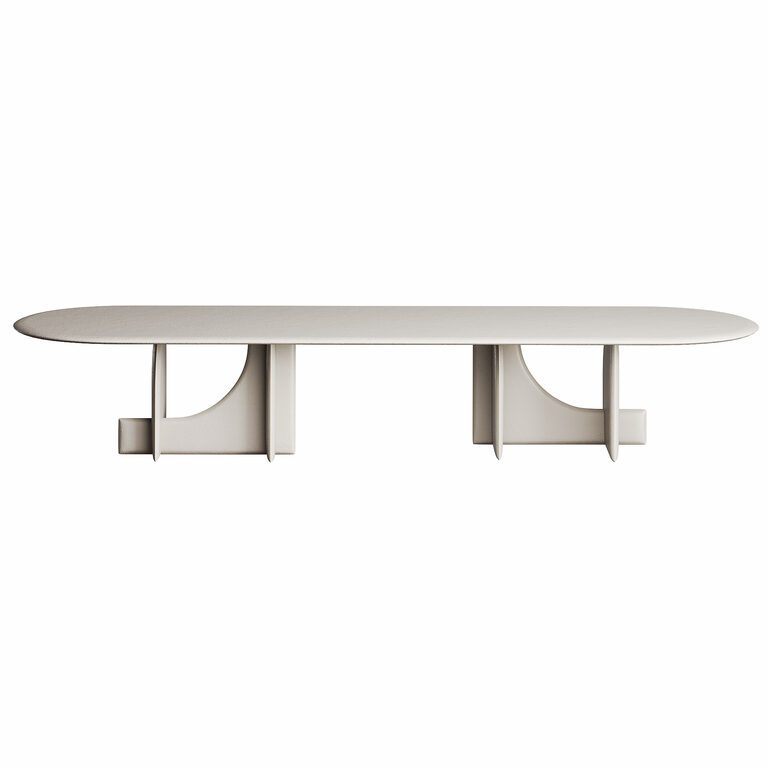 Selce-T Refectory dining Table 425 By Gallottiradice (398024) 3D model ...