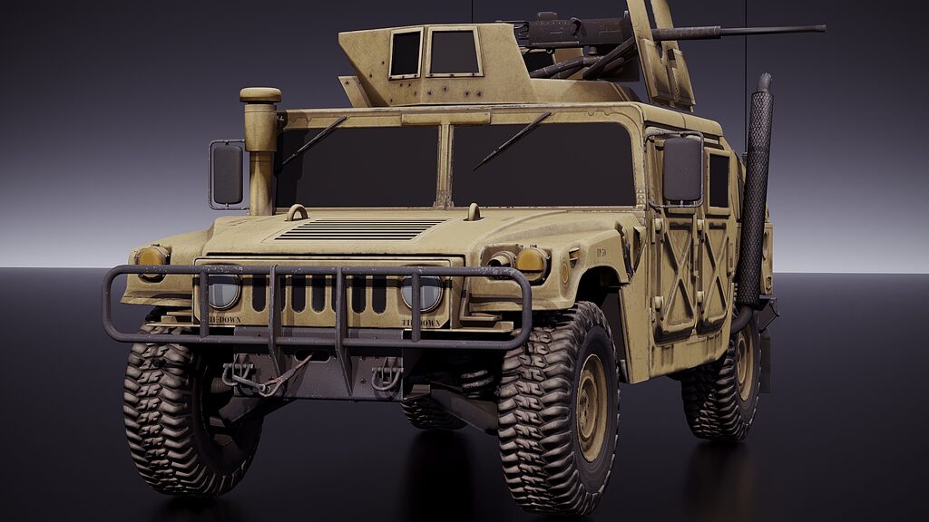 Humvee (398033) 3D model - Download 3D model Humvee (398033) | 398033 ...