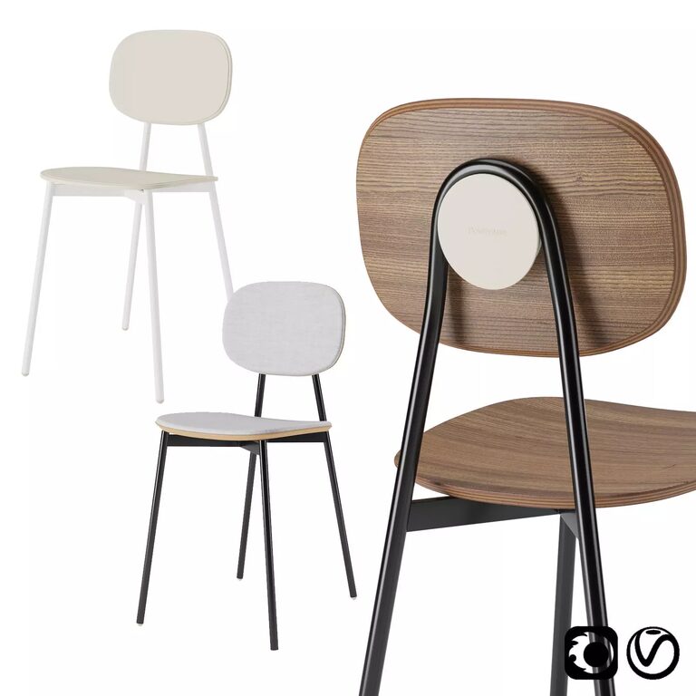 Tata Chair by Pointhouse (398100), 3d model 1