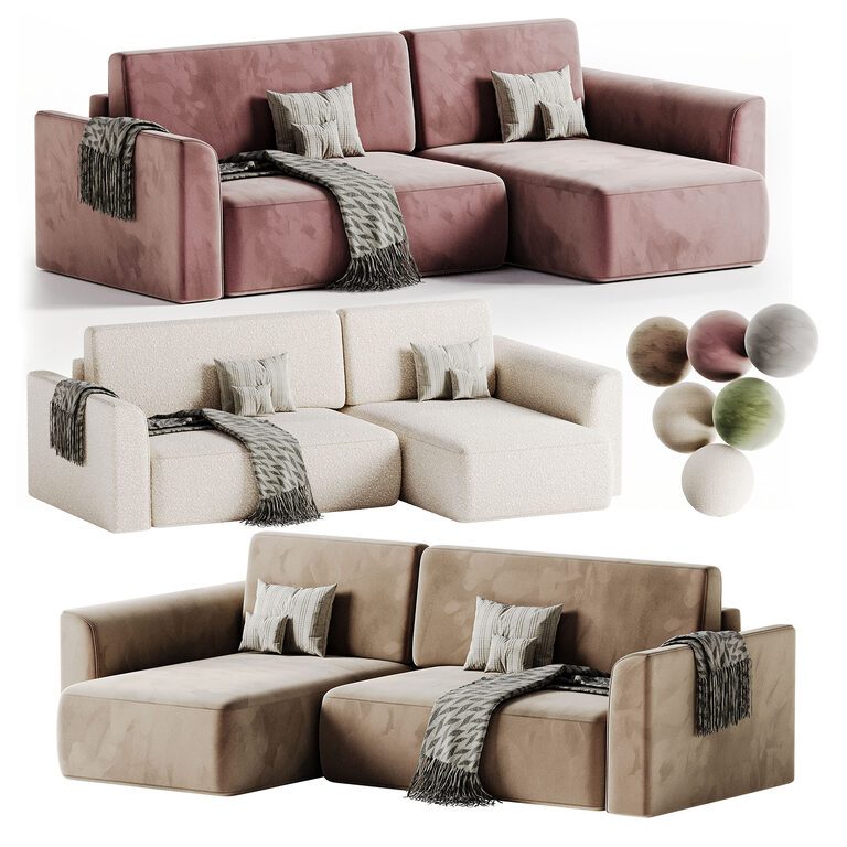 Model Divan Speys Corner Sofa by Divan (398604) 3D model - Download 3D model Speys ...