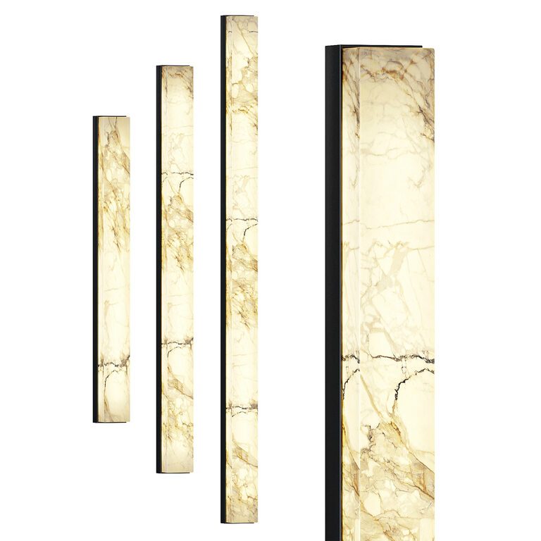 Sille Marble Sconce (399895), 3d model 1