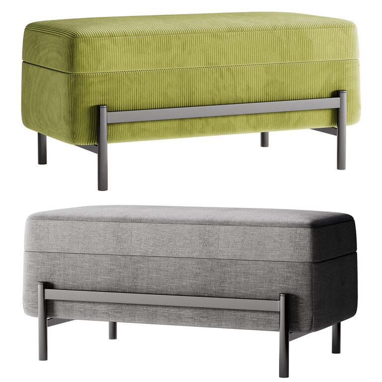 Скамейка ВАЛТОРП от Ikea (400251), 3д модель 1