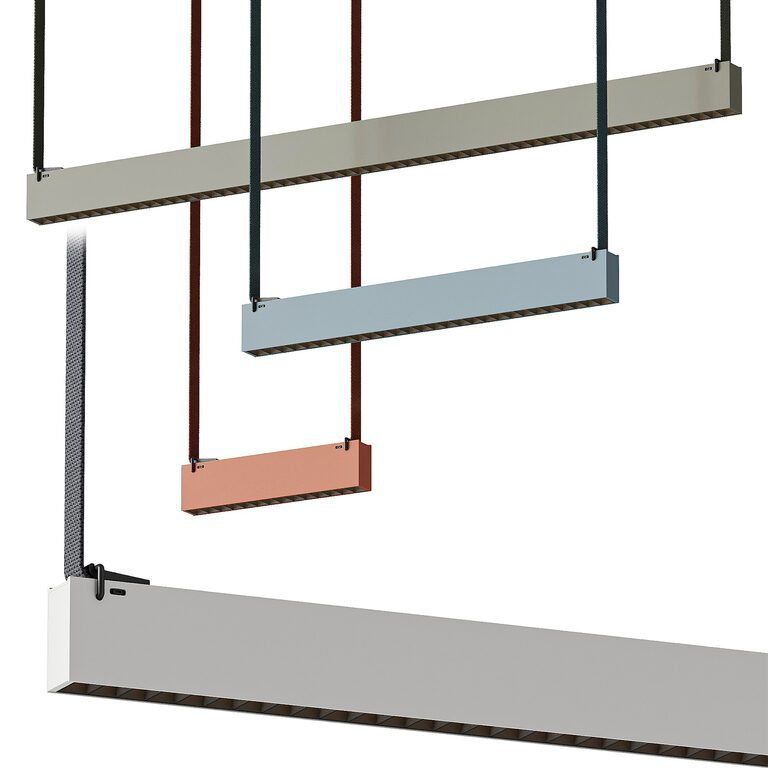 Vibia Plusminus Linear chandelier (400274) 3D model - Download 3D model ...