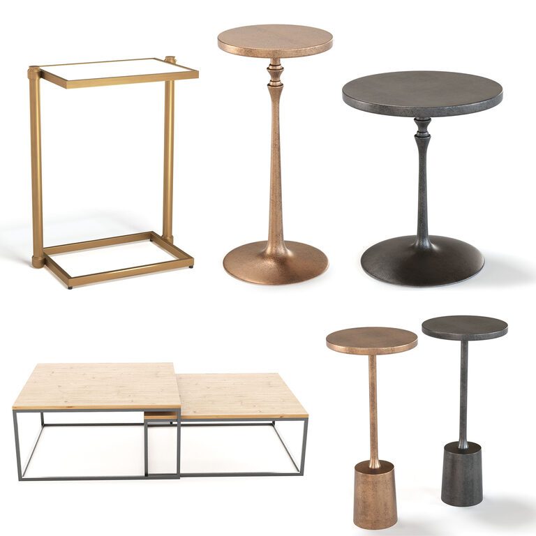 Collection Tables (400889) 3D model - Download 3D model Collection ...