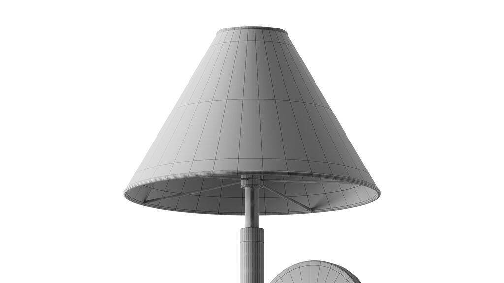 Porteau wall Sconce (400949) 3D model - Download 3D model Porteau wall ...