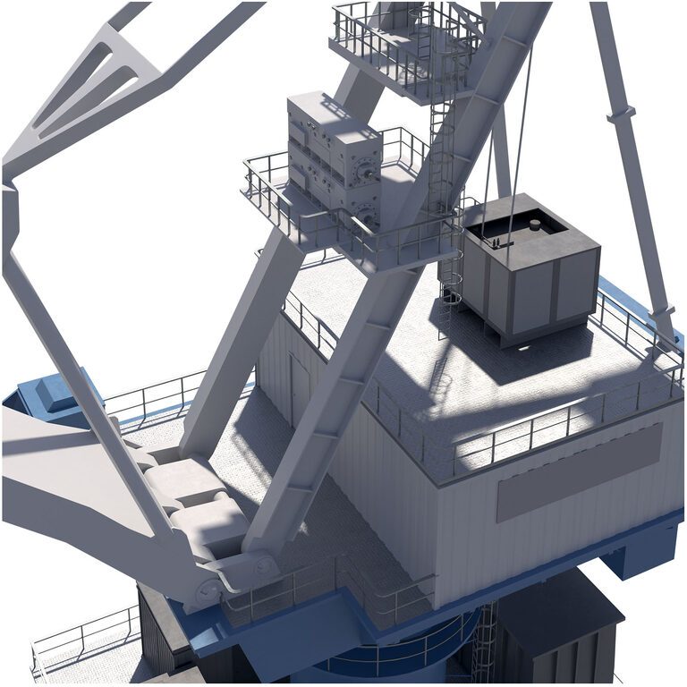 Construction Machinery 3D Models – Cranes, Excavators, and Heavy ...