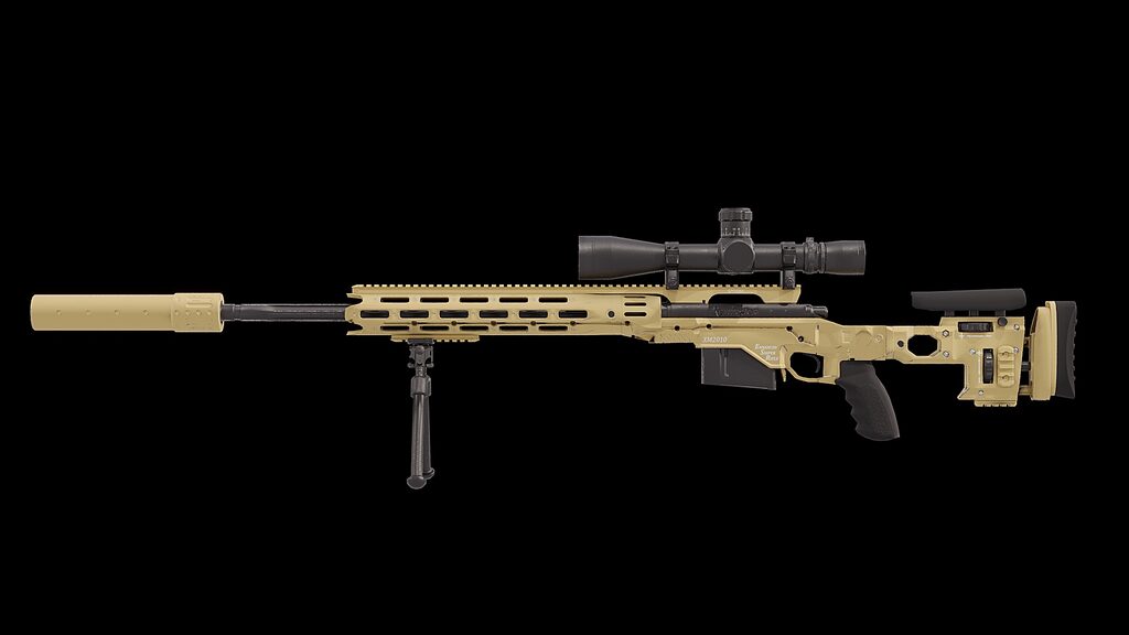 Remington Defense XM2010 (401117), 3d модель 1