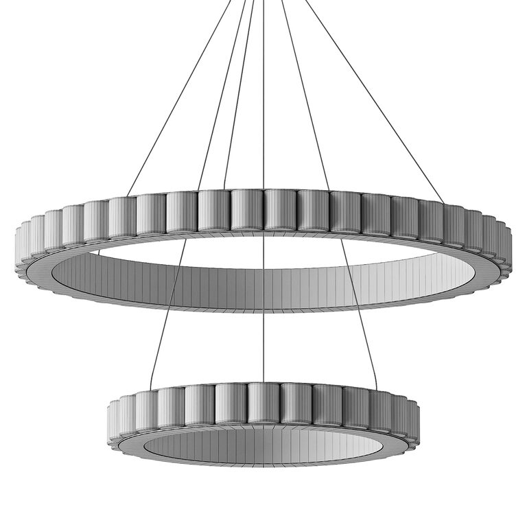 Avalon Halo Chandelier (401238) 3D model - Download 3D model Avalon ...