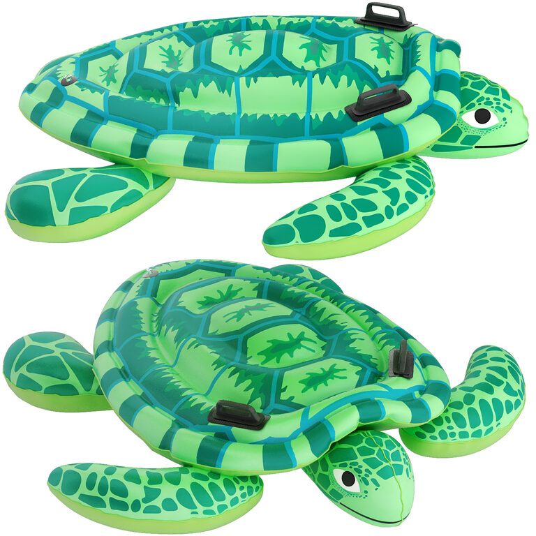 Giant Inflatable turtle ride on pool swimming float (401303) 3D model ...