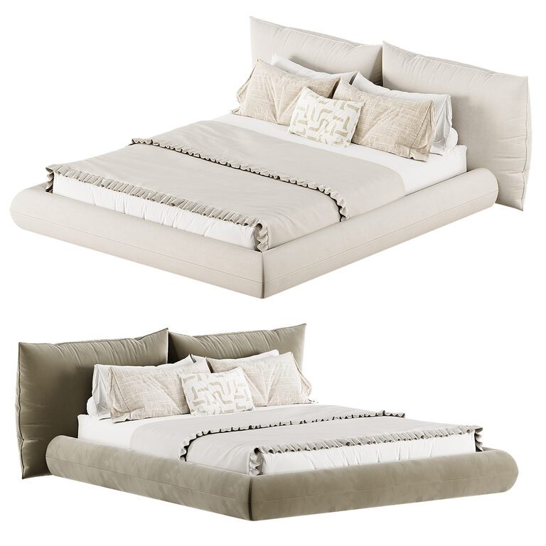 Ліжко Tonfo від Saloni Furniture (401843), 3d модель 1