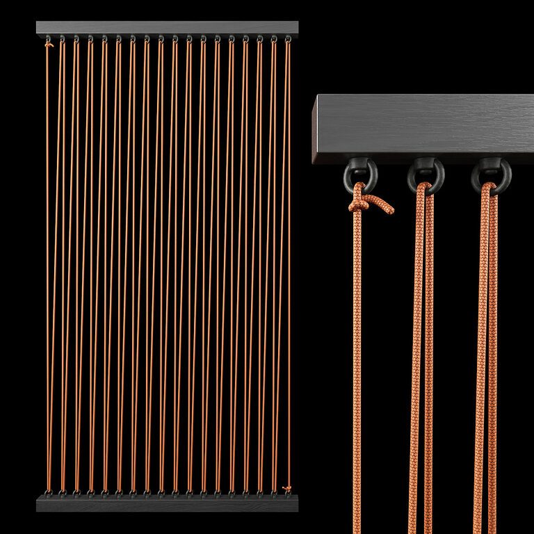 Partition made of cables (401907) 3D model - Download 3D model ...