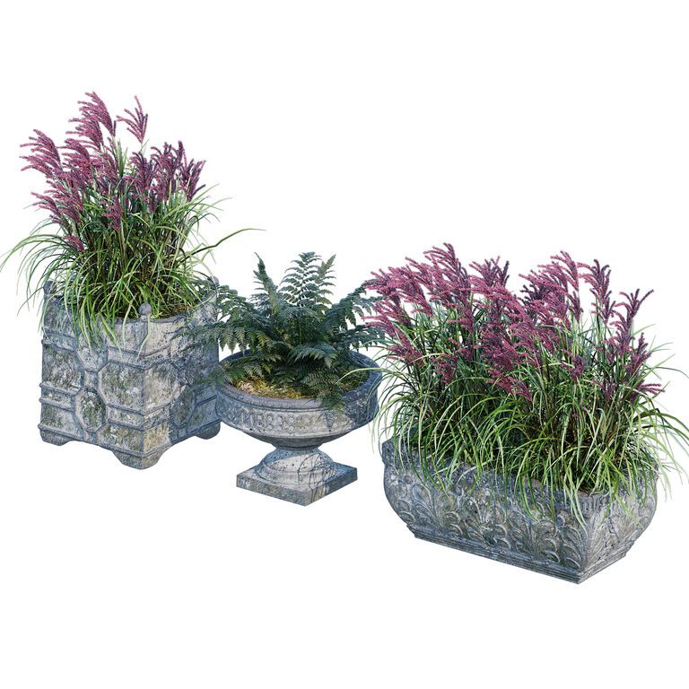 Planter set (401942) 3D model - Download 3D model Planter set (401942 ...