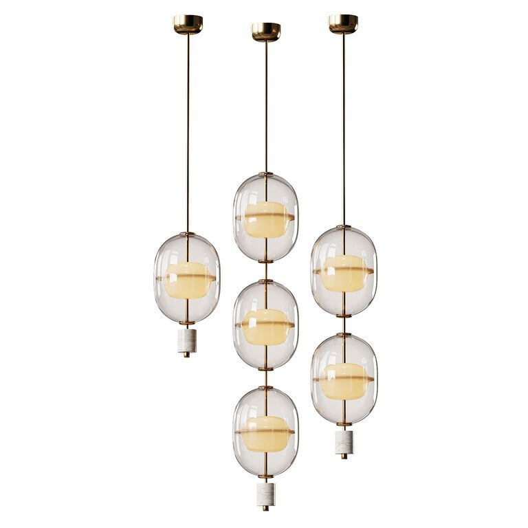 CHAPLIN Pendant lamp (401969) 3D model - Download 3D model CHAPLIN ...