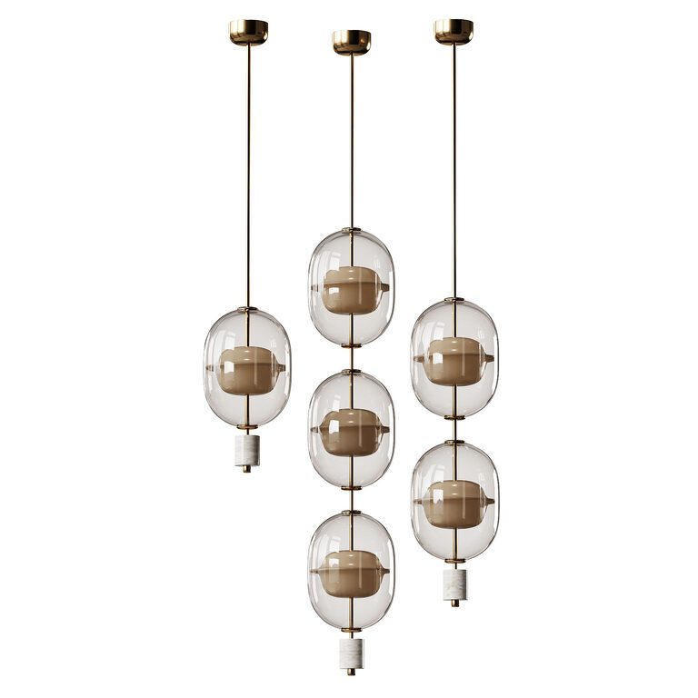 CHAPLIN Pendant lamp (401969) 3D model - Download 3D model CHAPLIN ...