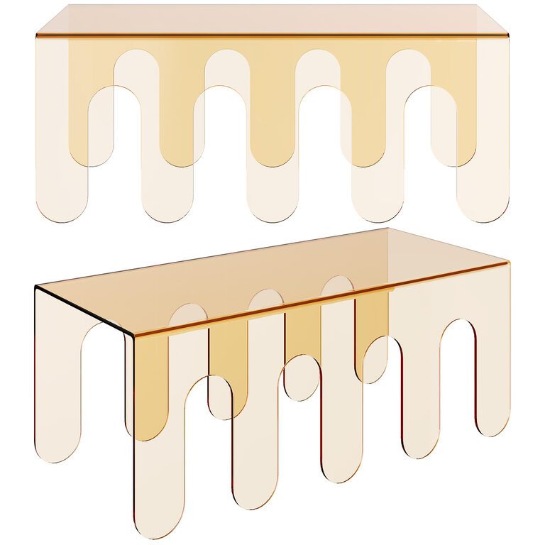 Coffee table VB Glass Table by Vatreria Bazzanese (402277), 3d model 1