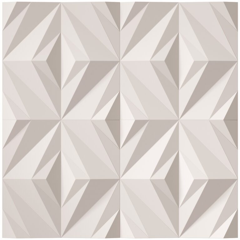 3D Panel Large Rhombuses by Gesso 3D (402497), 3d model 1