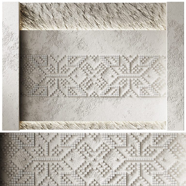Decorative wall ART WALL 26 (402669), 3d model 1