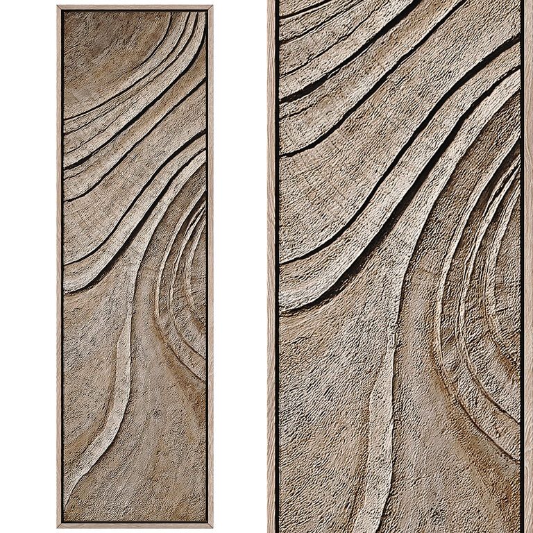 Декоративное панно 3D Art Relief 212 Painting (403333), 3д модель 1