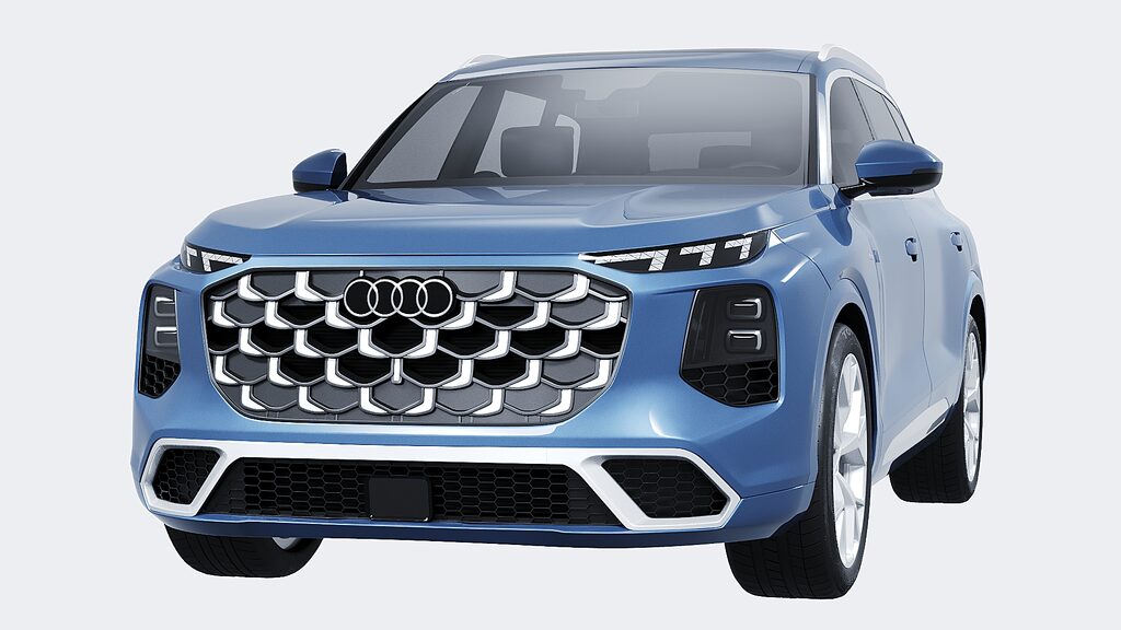 Автомобиль Audi Q7 2027 (403761), 3д модель 1