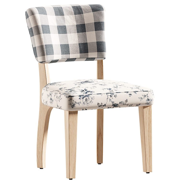 Prague Dining Chair Dual Fabric 2017 (404249), 3d model 1