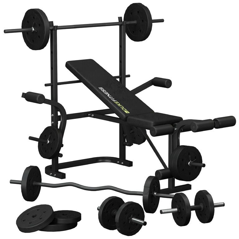 Скамья для силовых тренировок с гантелями от Duke Fitness (404297), 3д модель 1