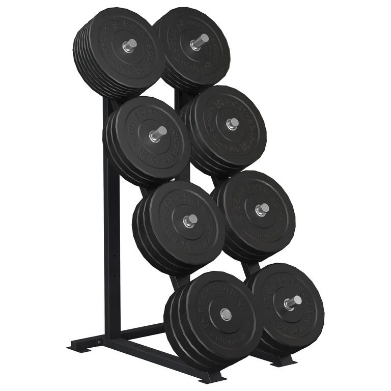 Body Solid High Capacity Plate Rack (404309), 3d model 1