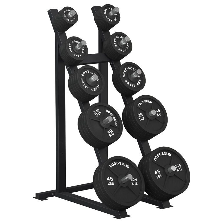 Стойка для дисков Body Solid с большой грузоподъёмностью (404310), 3д модель 1