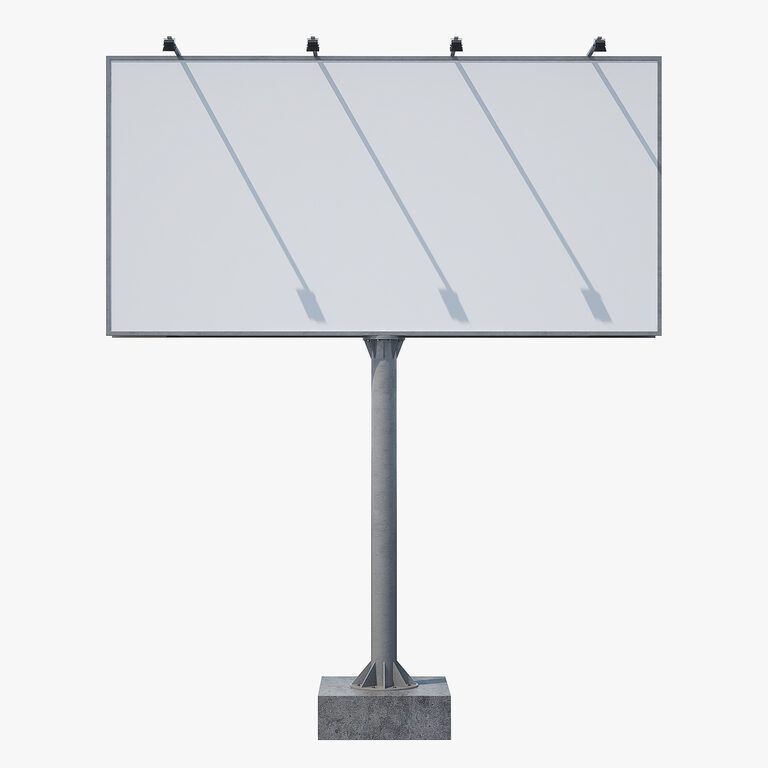 Billboard (66380) 3D model - Download 3D model Billboard (66380 ...