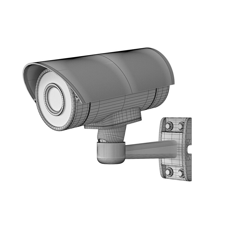 Cctv camera (66381) 3D model - Download 3D model Cctv camera (66381 ...