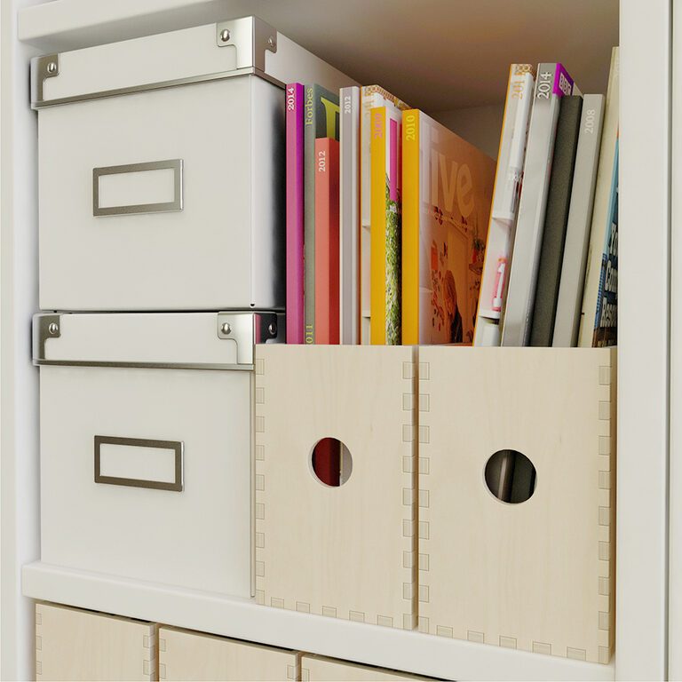 Ikea Billy Bookcase White with Filling (66446) 3D model - Download