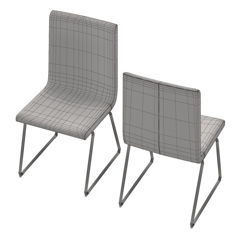 Сhair IKEA VOLFGANG (69533) 3D model - Download 3D model Сhair