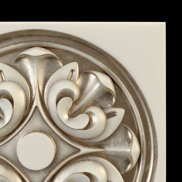 Decorative Round Carved (70600) 3D model - Download 3D model Decorative ...