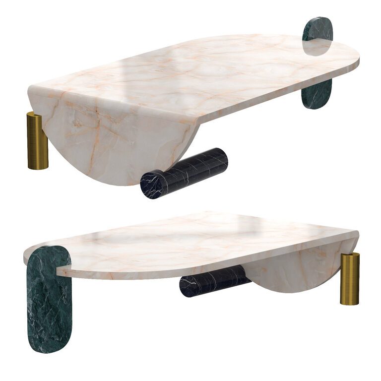 PLAYING GAMES coffe table (86661), 3d model 1